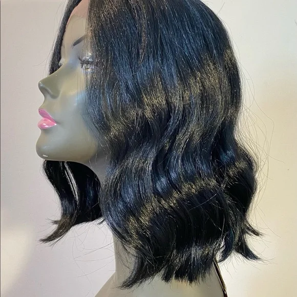 Tops M EVIE Lace front wig JETBLACK 1 - Picture 3 of 10